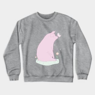 Happy vegan! Crewneck Sweatshirt